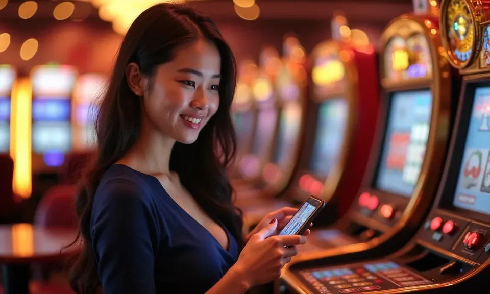 Mobile casino lobby